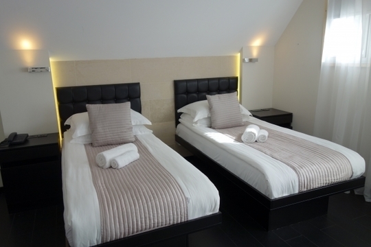 旅行者が宿泊する寝具